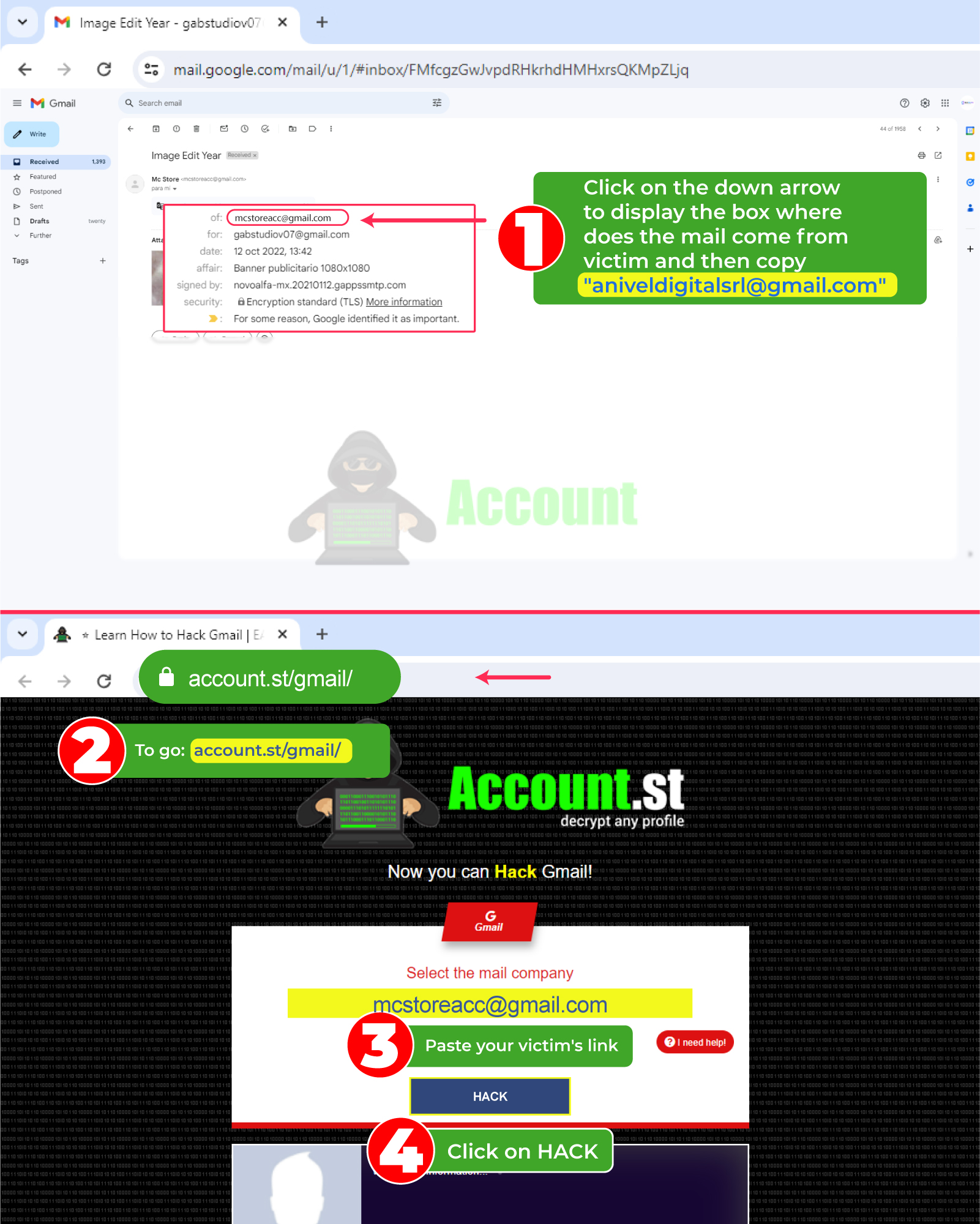 Hack Gmail Desktop
