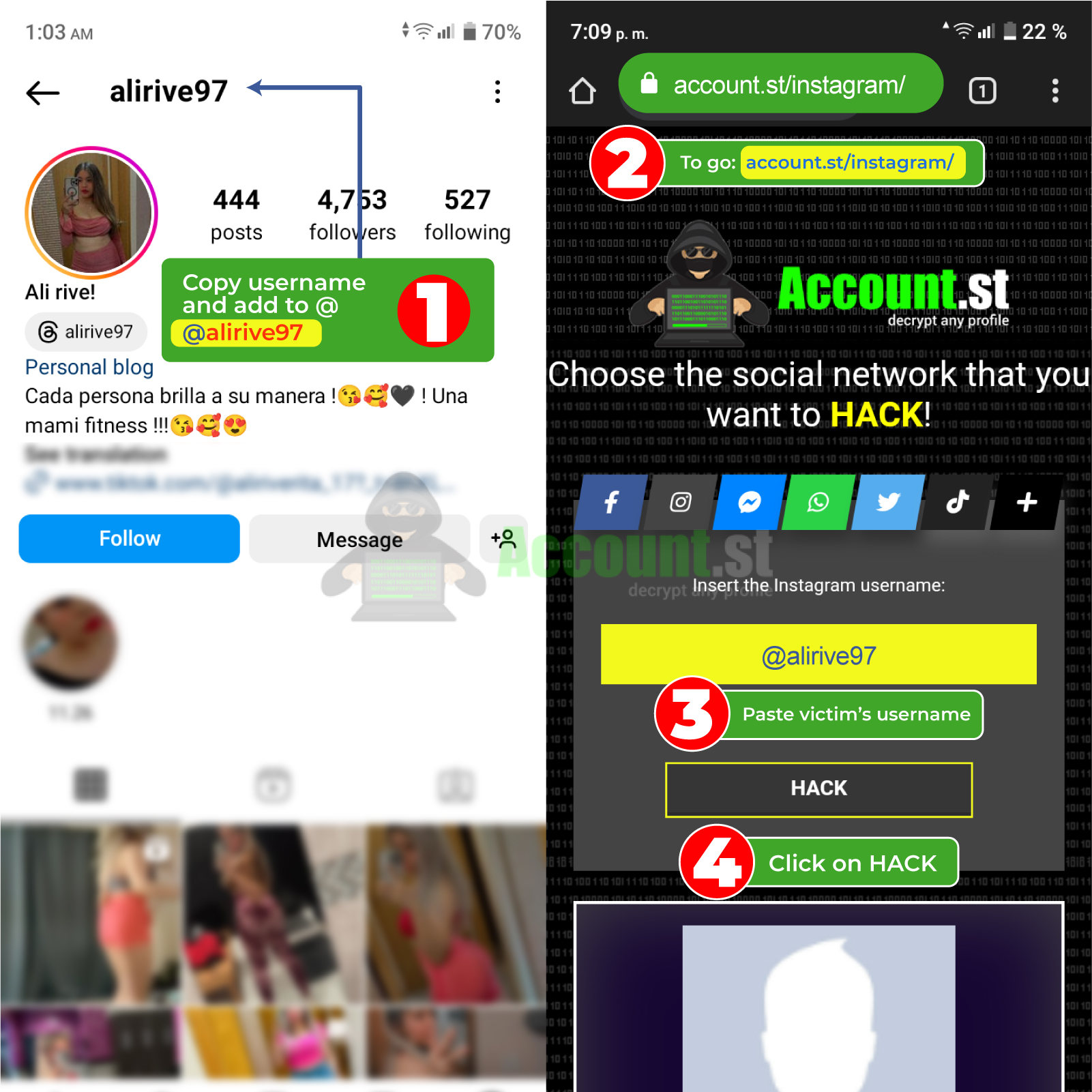 HACK instagram easy