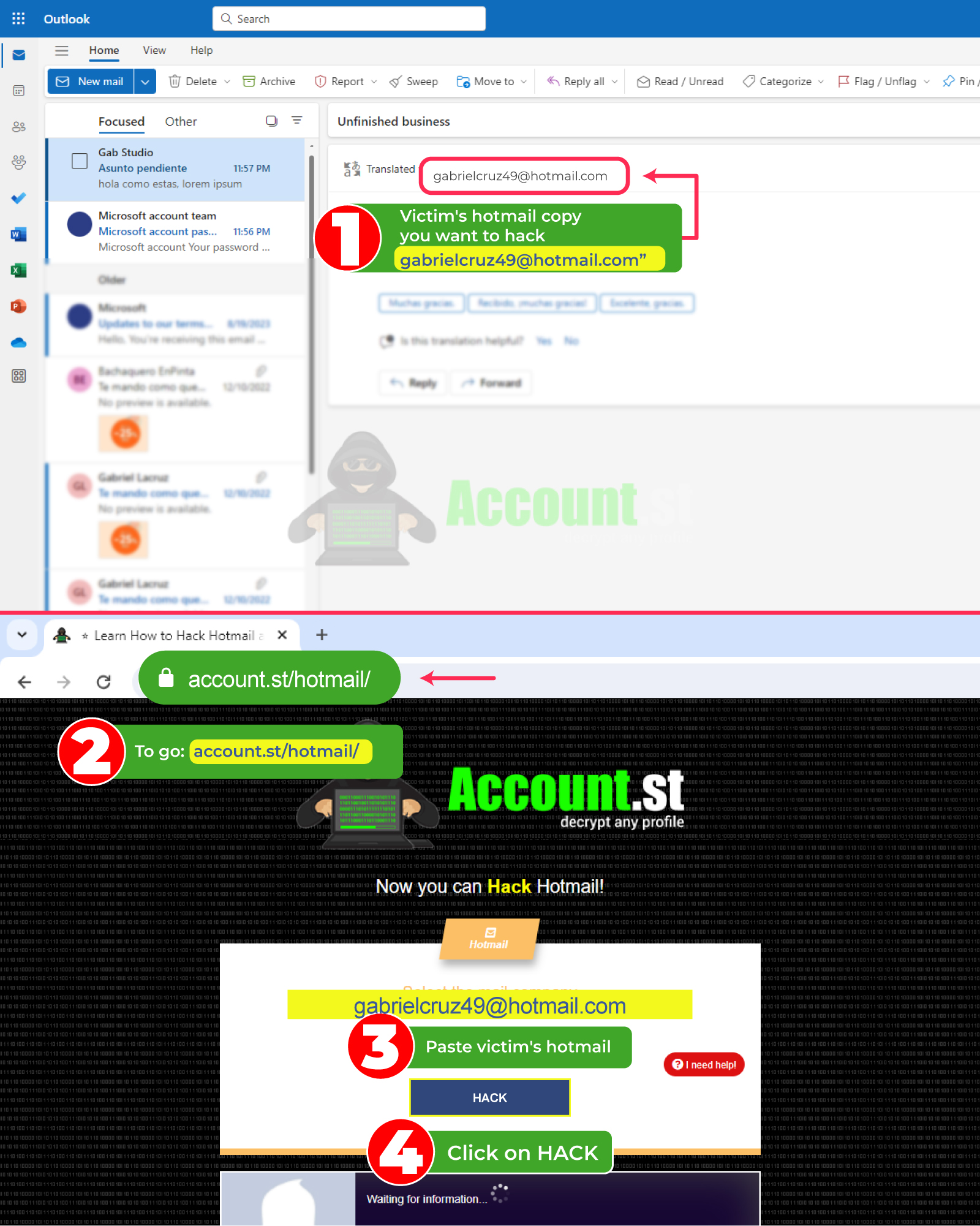 Hack Outlook Desktop
