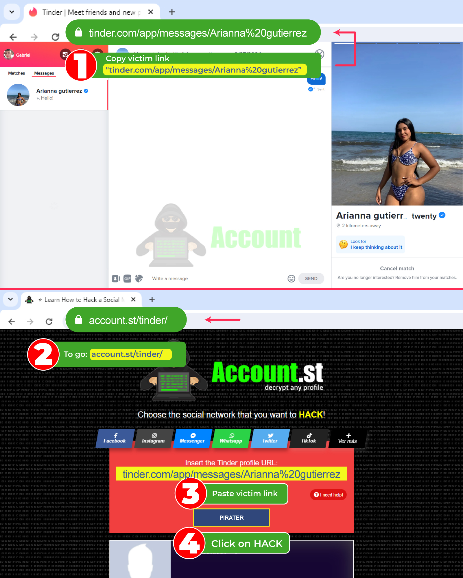 Hack Tinder Desktop
