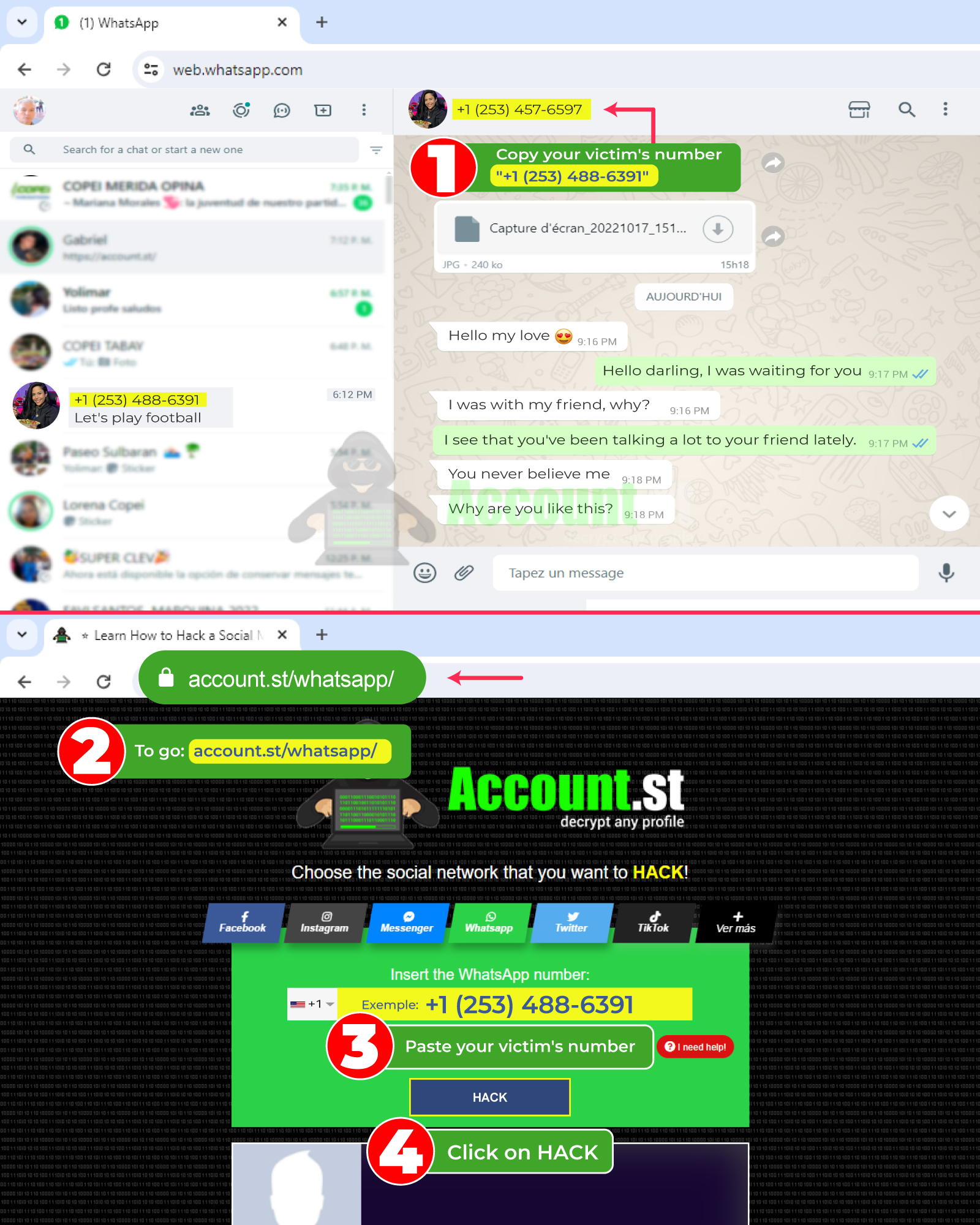 HACK WHATSAPP