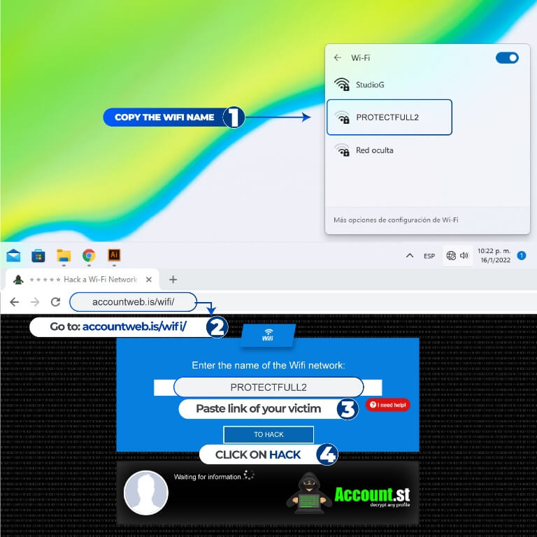 Hack WI-FI pc